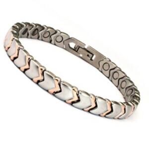 Stainless steel magnetic‎ womens bracelet